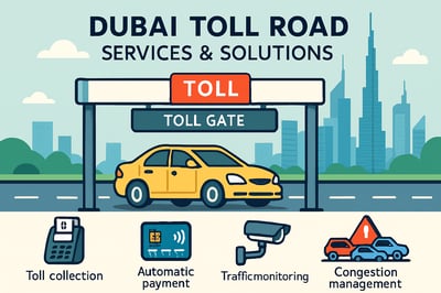 Dubai toll road services and solutions Dubai toll road services and solutions